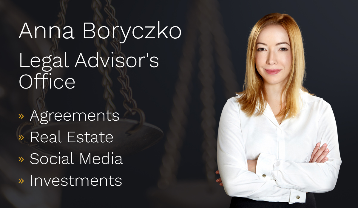 Legal Advisor's Office Anna Boryczko